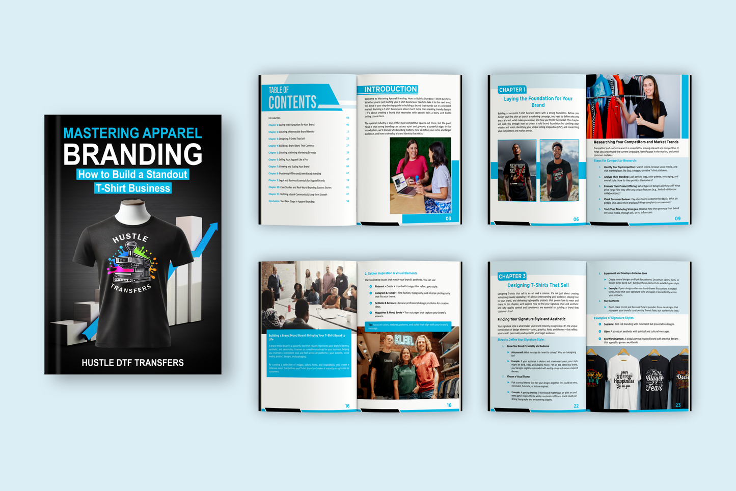Mastering Apparel Branding: How to Build a Standout T-Shirt Business E-book