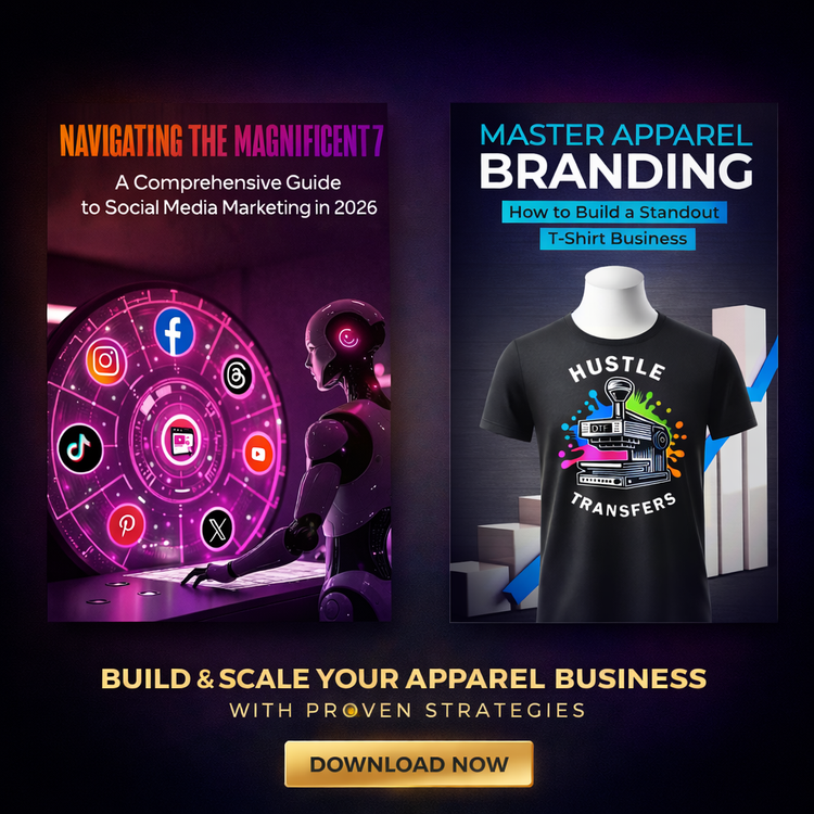 DTF Business Bundle: Merch Mastery + Navigating The Magnificent 7 Bundle