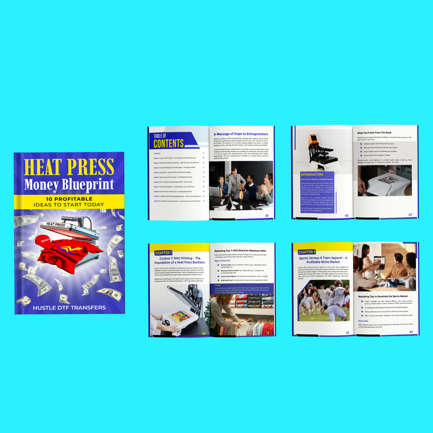 Heat Press Money Blueprint 10 Profitable Ideas to Start Today