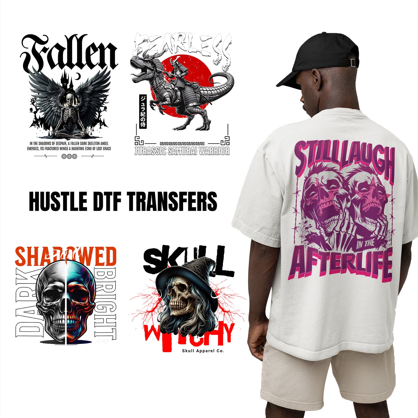 DTF Transfers from Your Image High Quality Heat Press Sheets