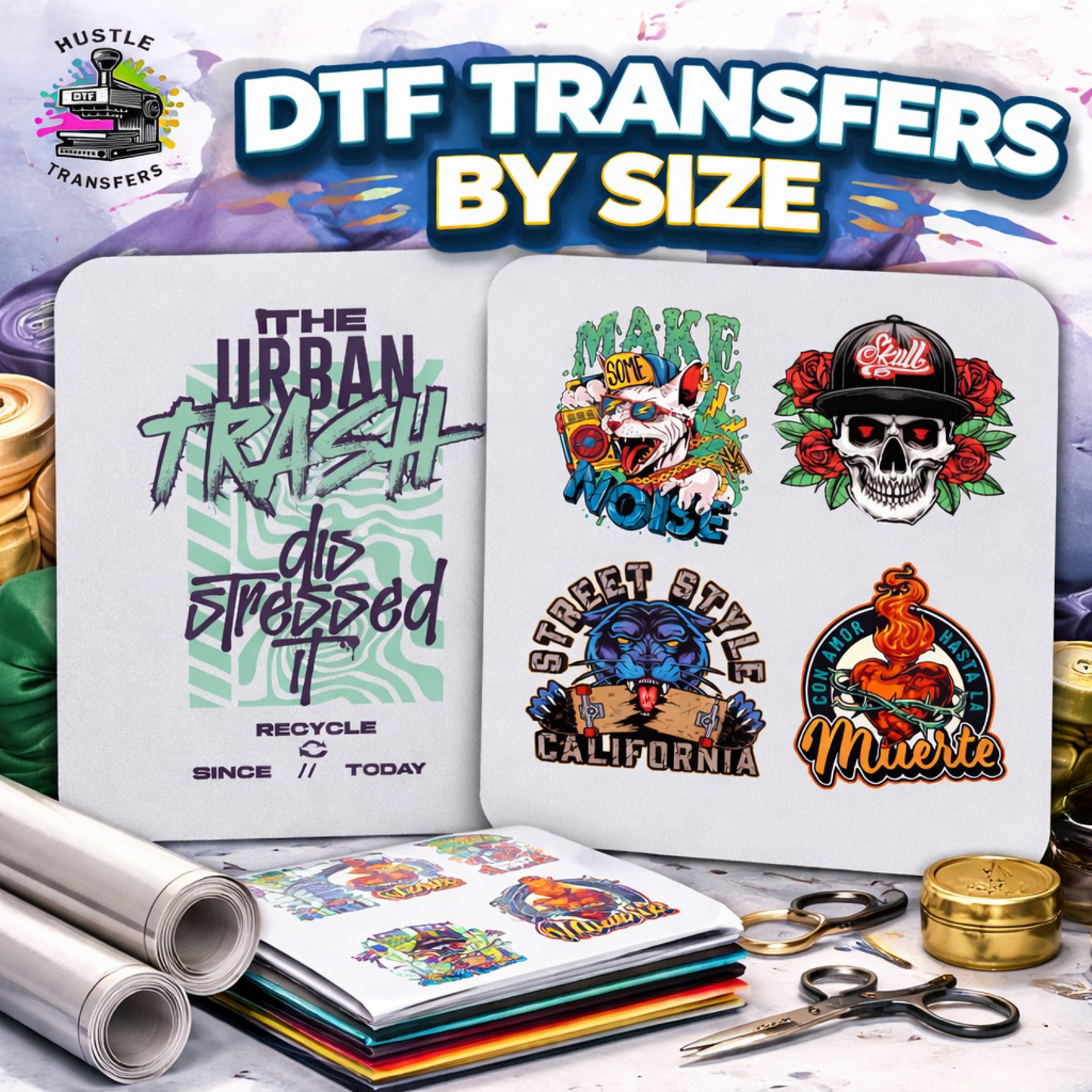 Custom DTF Transfers