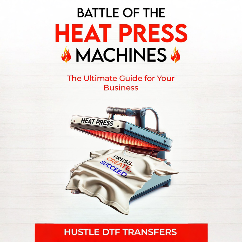 Battle of the Heat Press Machines: The Ultimate Guide FREE E-book