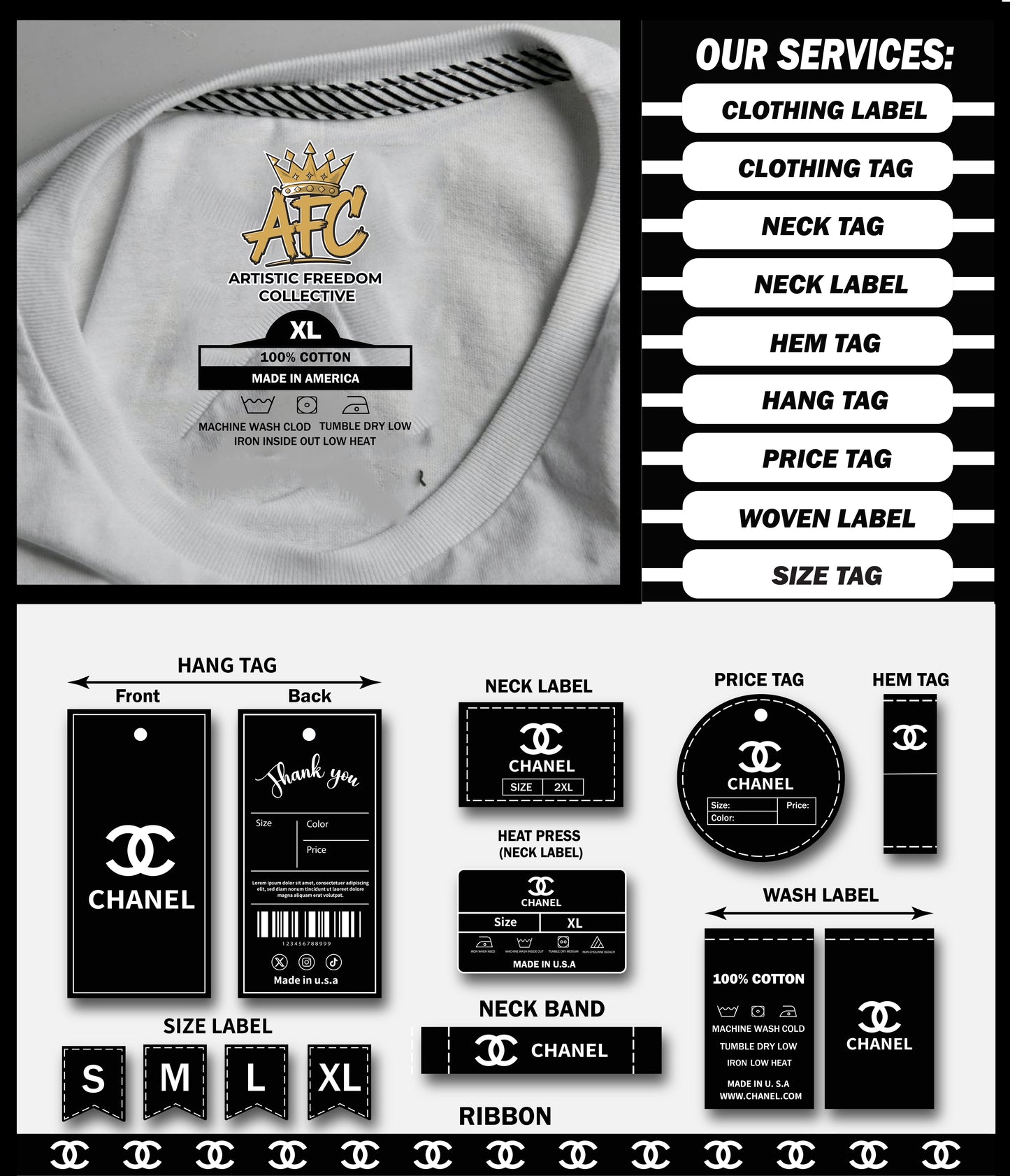 Custom Apparel Branding & Labeling Solutions